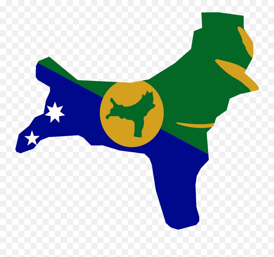Flag Map Of Christmas Island - Island Flags Emoji,Island Png