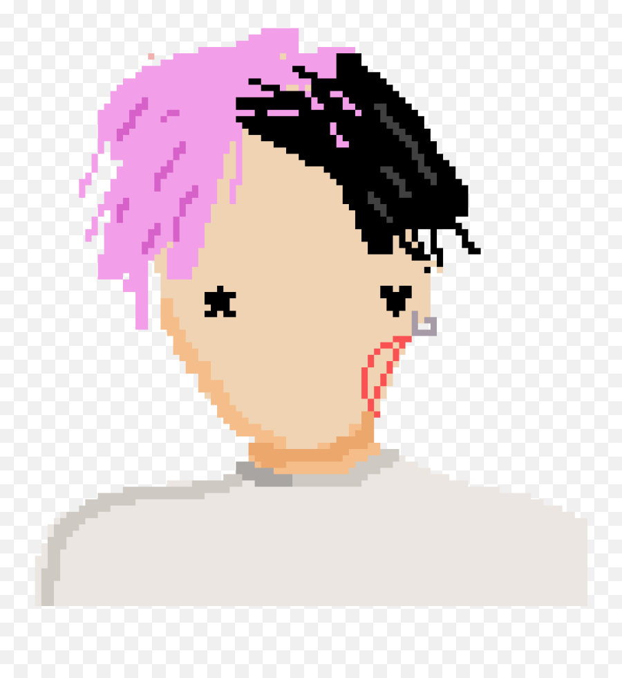 Pixilart - Lil Peep Pixel Art Gif Emoji,Lil Peep Png