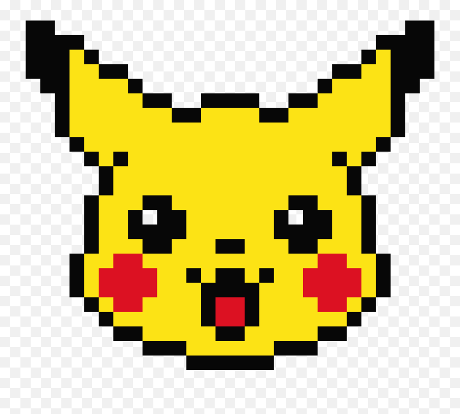 Pikachu - Pikachu Pixel Art Emoji,Pikachu Png