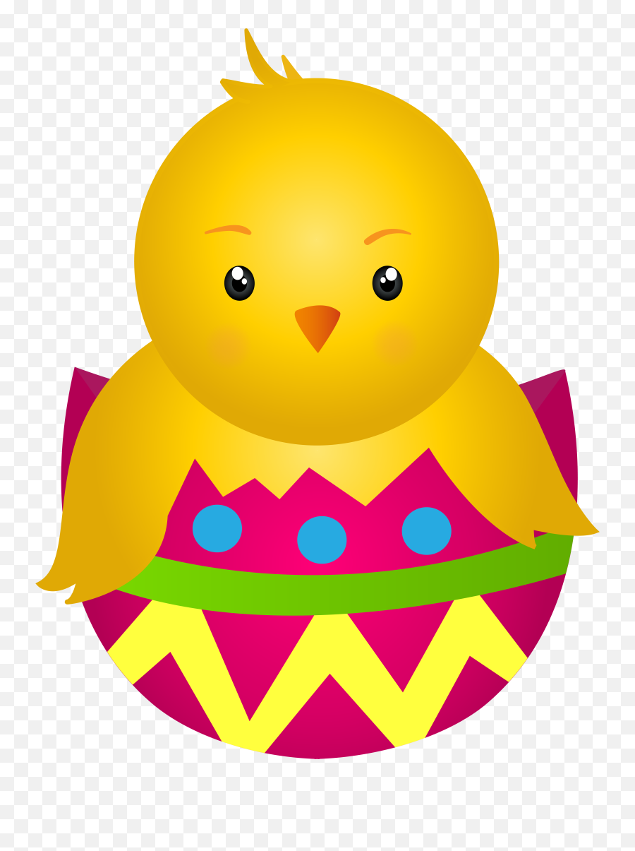 Easter Chicken With Egg Clip Art Png Ima 2676088 - Png Emoji,Easter Egg Clipart