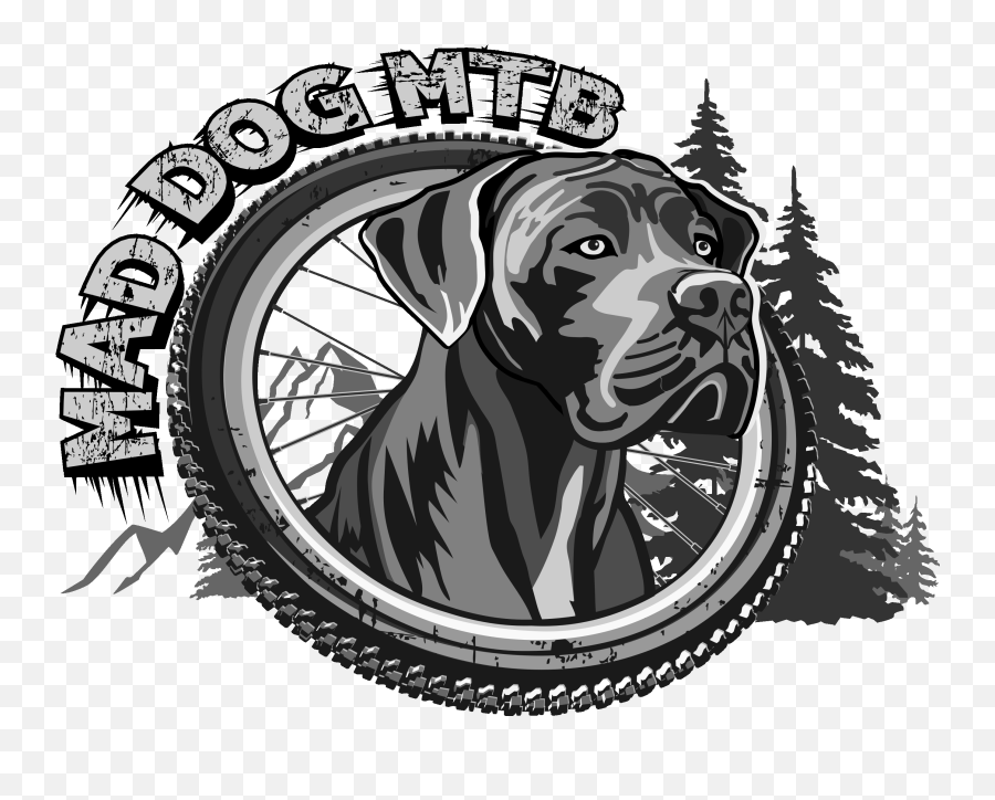 Mad Dog Mtb - Guard Dog Emoji,Mtb Logo