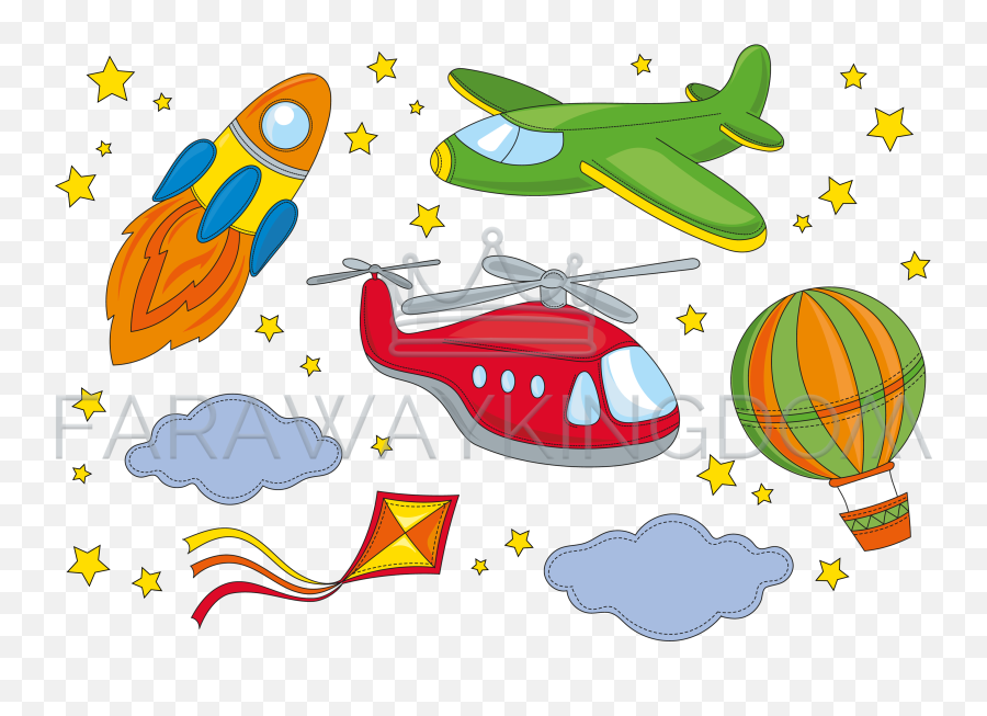Transport In The Air Cartoon Transparent Cartoon - Jingfm Emoji,Transport Cliparts
