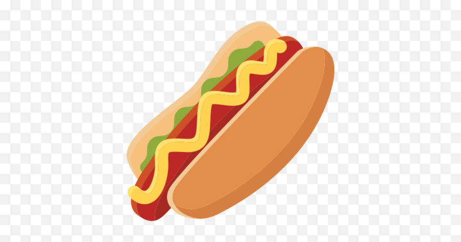 Hot Dog Fast Food Free Icon Of Food And Beverages - Icono De Perro Caliente Emoji,Corn Dog Png
