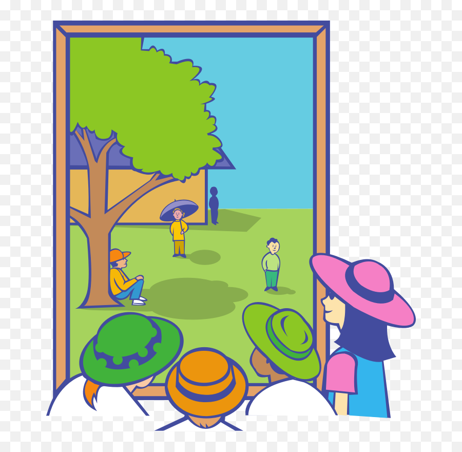 Kids Looking Out Window Clipart I2clipart - Royalty Free Looking Out A Window Clip Art Emoji,Window Clipart