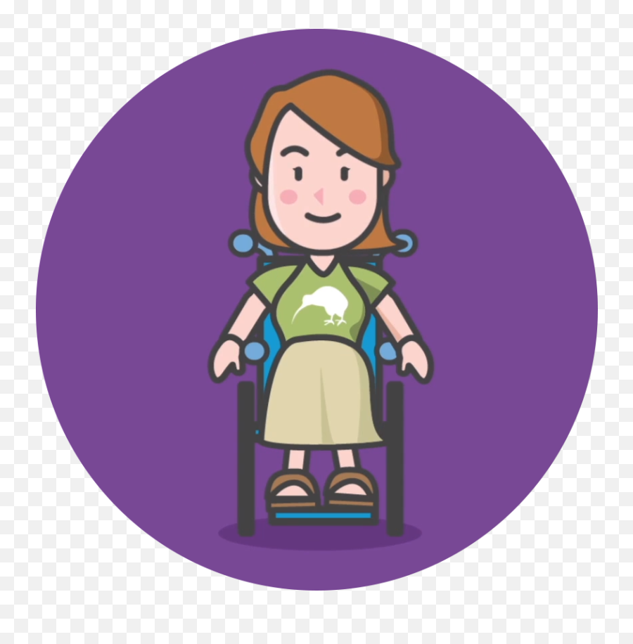 Disability Png - Fictional Character Emoji,Disability Clipart