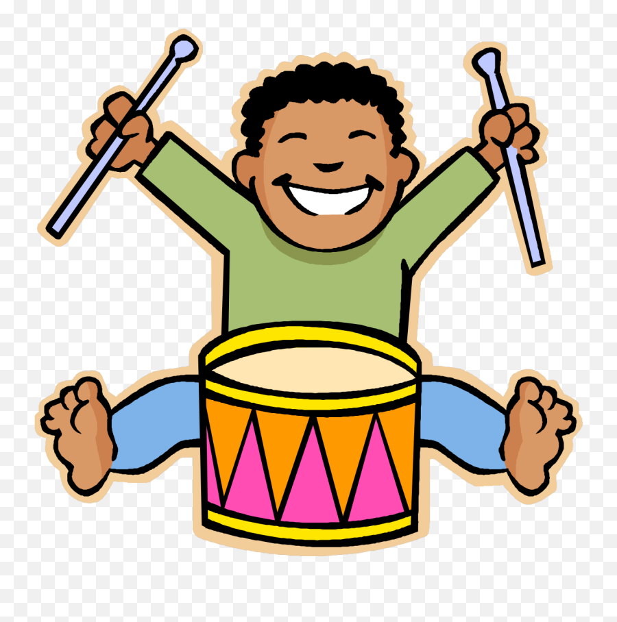 Download Kids Playing Music Clipart - Children Playing Music Clipart Emoji,Music Clipart