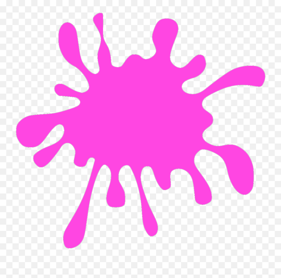 Pink Ink Splash Svg Vector Pink Ink Splash Clip Art Emoji,Ink Splash Png