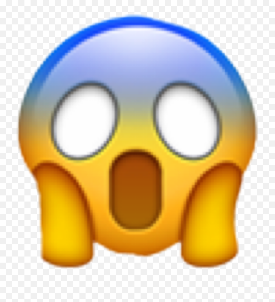 Emoji Screaming Emoticon Smiley Face - Omg Png Download Wow Emoji,Emojis Png