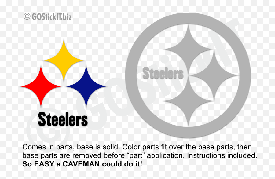 Download Pittsburgh Steelers - Logos And Uniforms Of The Emoji,Steeler Logo Pic