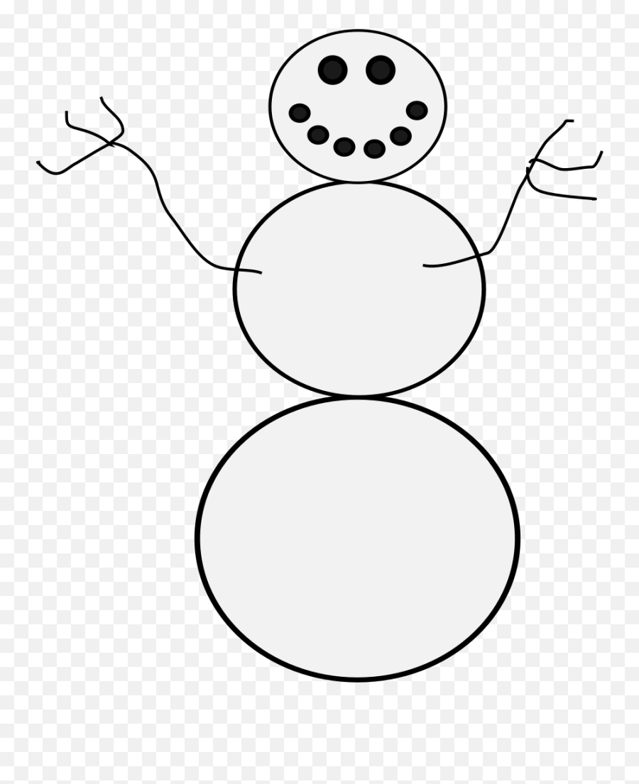 Snowman Clip Art Candy Clipart Snowman - Snowman Outline Black And White Emoji,Halloween Candy Clipart