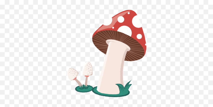 Mushroom - Kris Windley Emoji,Free Woodland Animal Clipart