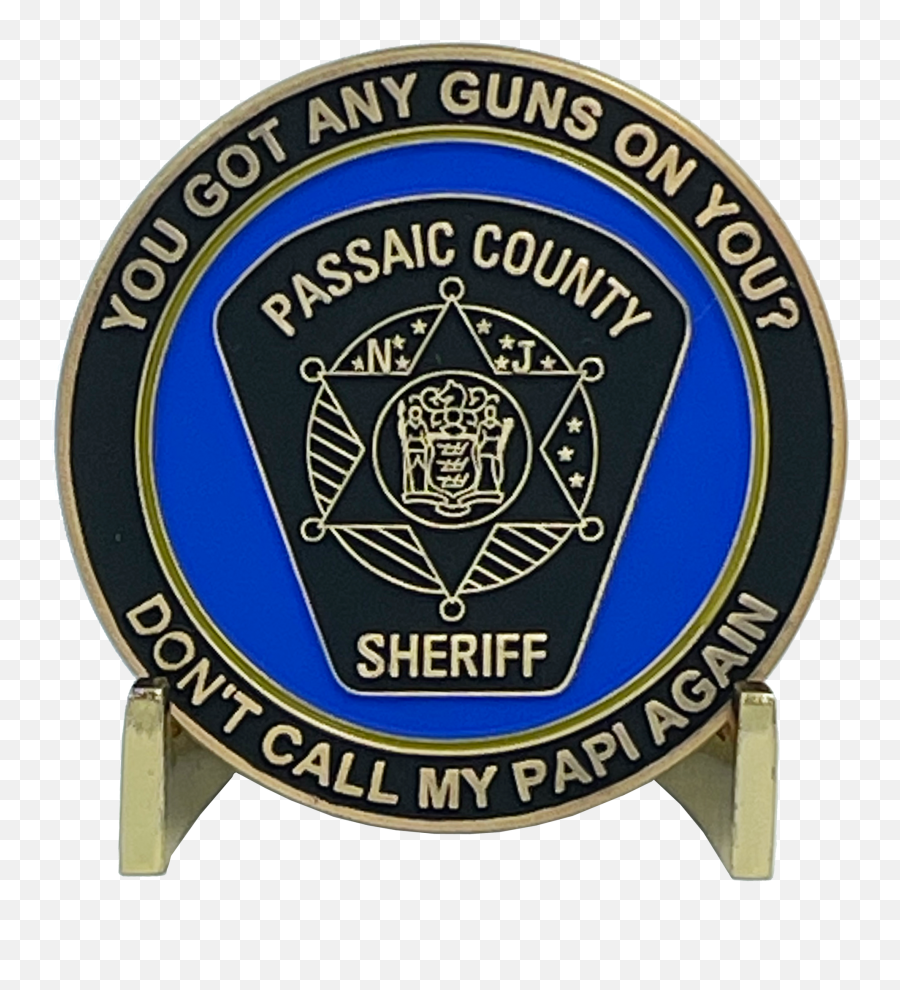 Bl9 - 008 I Aint Your Papi Passaic County Sheriff Challenge Emoji,Los Santos Police Logo