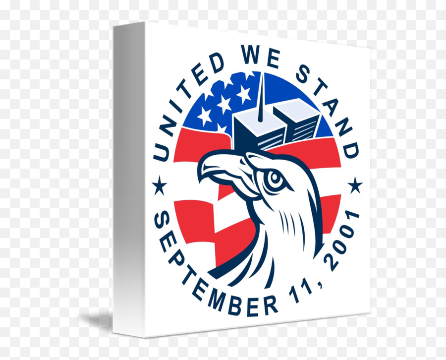 9 - 11 Eagle Head World Trade Center American Flag By Aloysius Emoji,American Flag Eagle Png