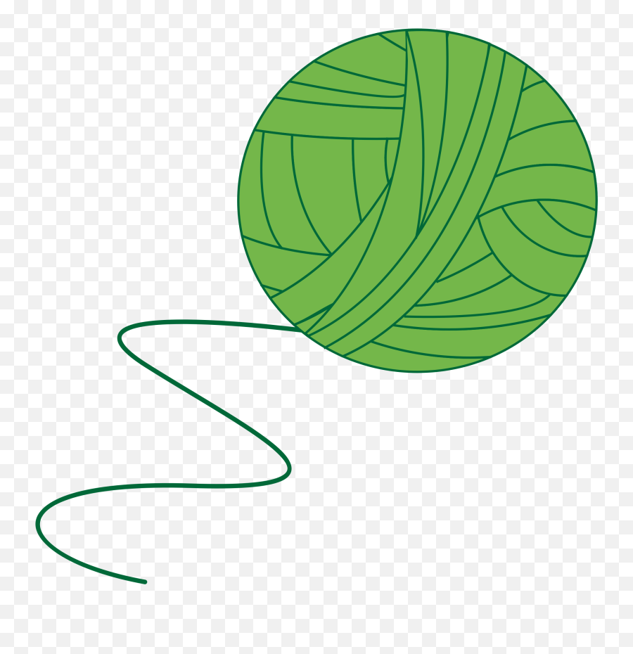 Crochet Clipart Yarn Ball Crochet Yarn - Yarn Ball Vector Png Emoji,Yarn Clipart