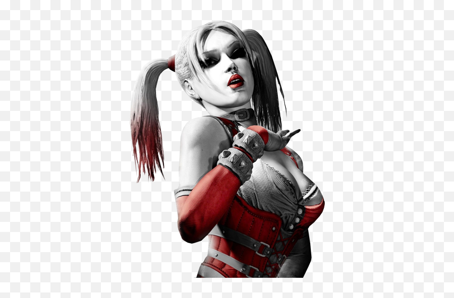Arkham Asylum Harley Quinn Joker - Harley Quinn Png Emoji,Harley Quinn Png