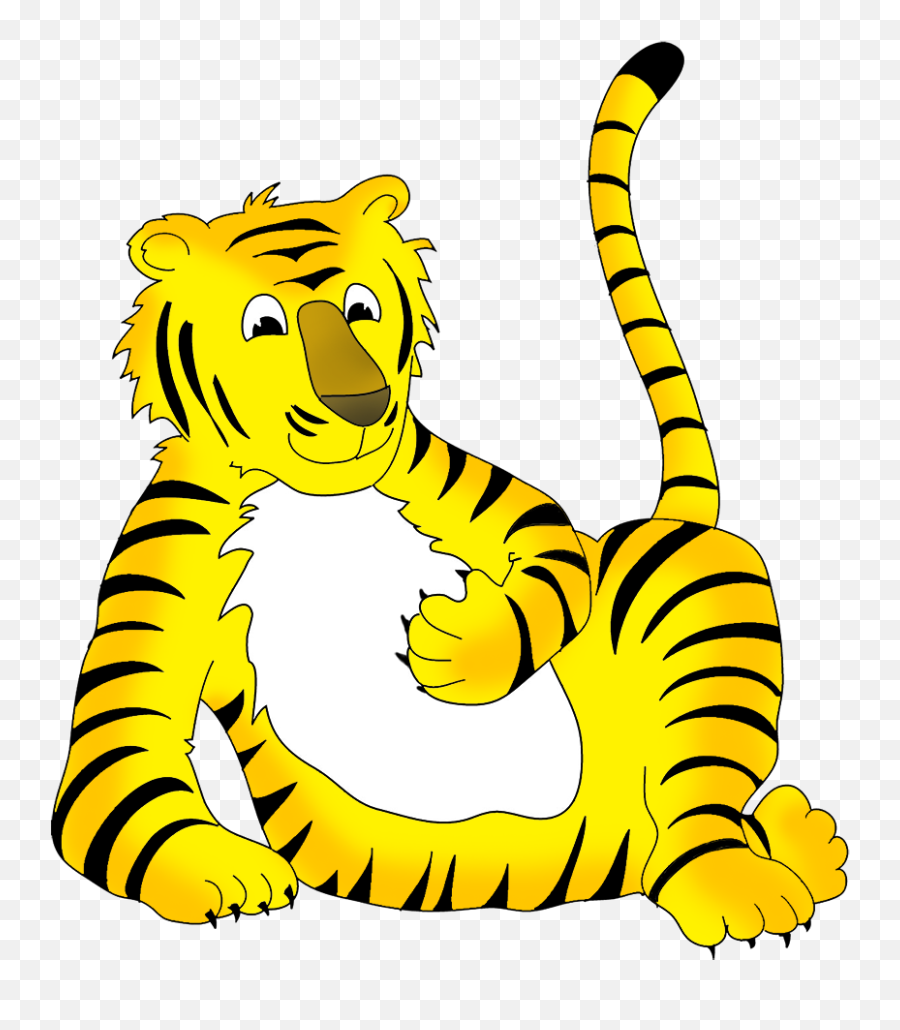 Pin - Animal Figure Emoji,Tiger Clipart
