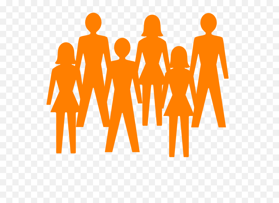 Group Of People Clipart Transparent - Group Stick Figure People Emoji,Group Of People Clipart