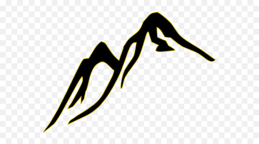 Mountain Range Ou - Mountain Jpg Clipart Emoji,Mountain Range Png