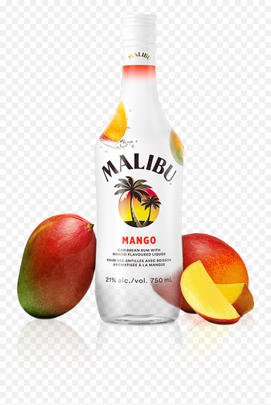Malibu Rum Mango 1l - Mango Malibu Emoji,Malibu Rum Logo