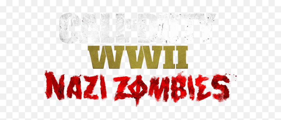 Call Of Duty - Graphic Design Full Size Png Download Seekpng Cod Ww2 Zombies Logo Emoji,Call Of Duty Logo