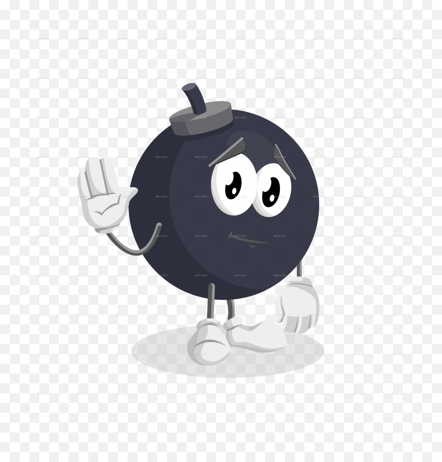 Bomb Mascot - Christmas Goodbye Emoji,Bomb Logo