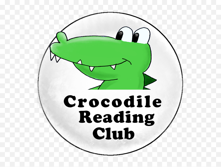 Crocodile Reading Club Emoji,Crocodile Logo