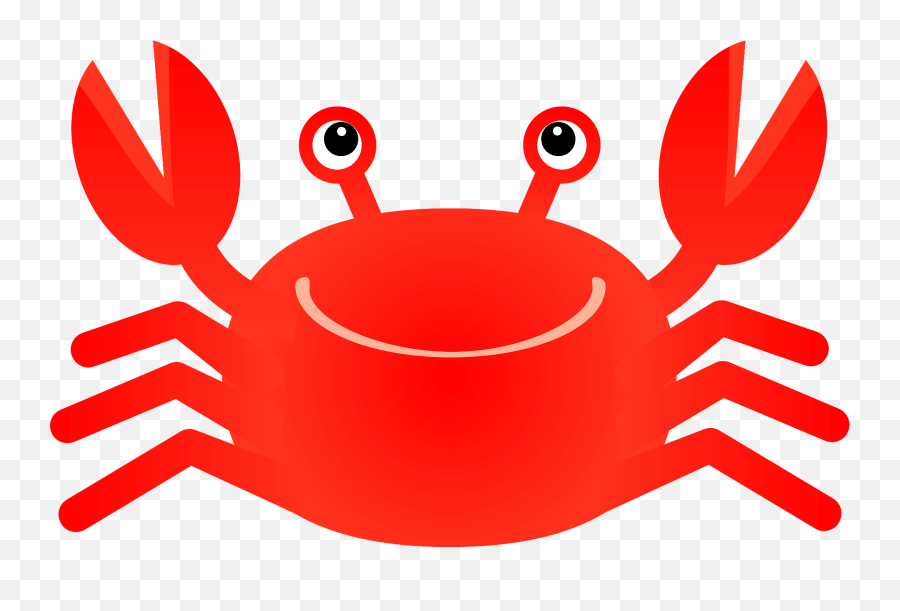 Crab Clipart - Crab Clipart Emoji,Crab Clipart