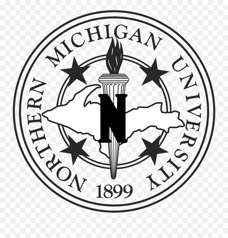 Black And White University Of Michigan Logo - Logodix Logo Northern Michigan University Emoji,University Of Michigan Logo