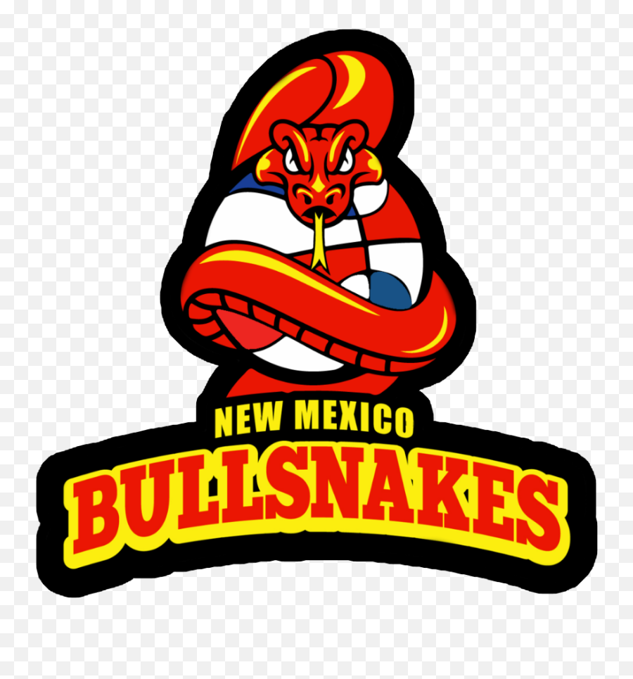 Bullsnakes Professional Basketball Team Emoji,New Mexico Logo