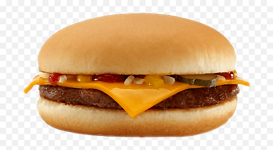 Hamburger Sticker - Cheeseburger Mcdonalds Emoji,Hamburger Transparent Background
