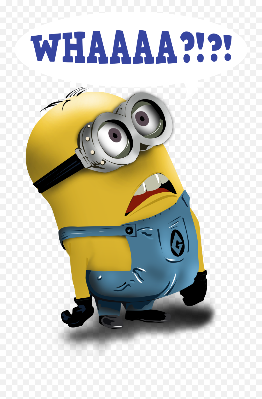 Minion Don T Understand Png Image With - Don T Understand Png Emoji,Minion Transparent Background