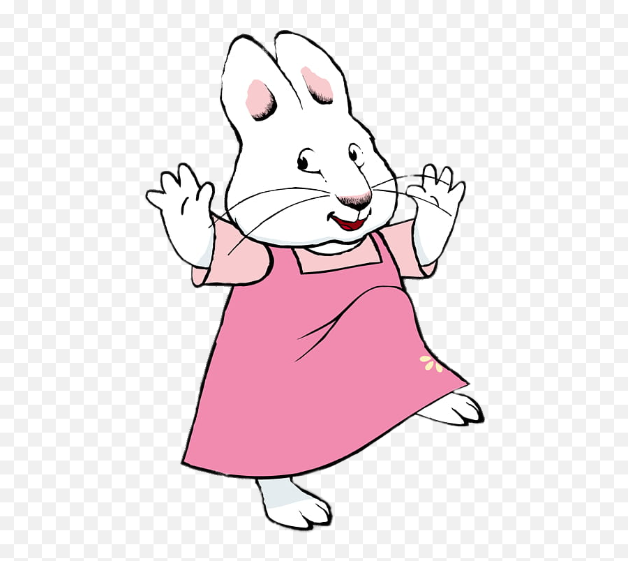 Check Out This Transparent Ruby Bunny Dancing Png Image - Ruby The Bunny Emoji,Bunny Transparent