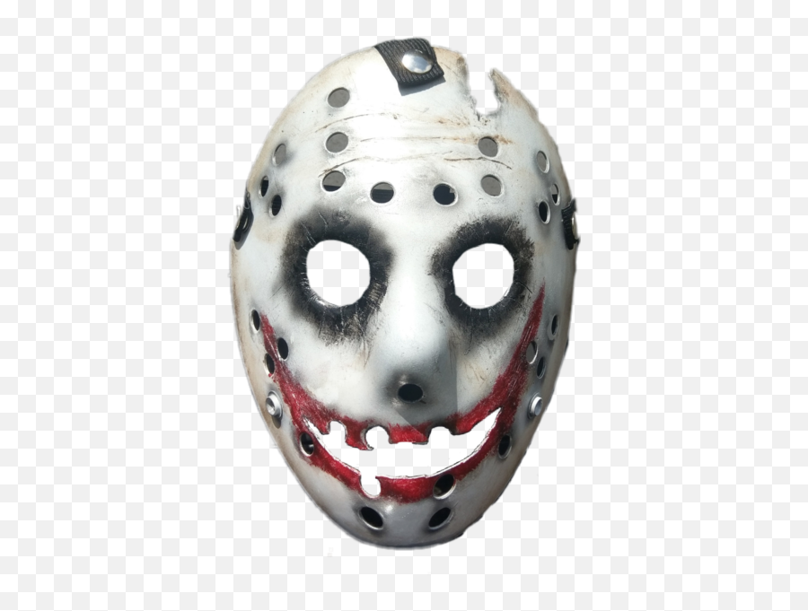 Jason Joker Style Mask - Scary Emoji,Jason Mask Png