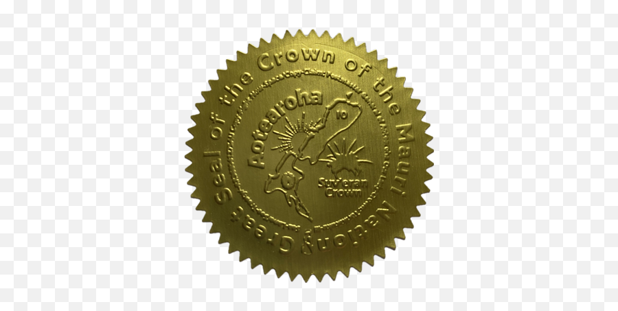Crown Royal Charter Constitution Office Of The Mauri Crown - Mattel Logo Emoji,Crown Royal Logo