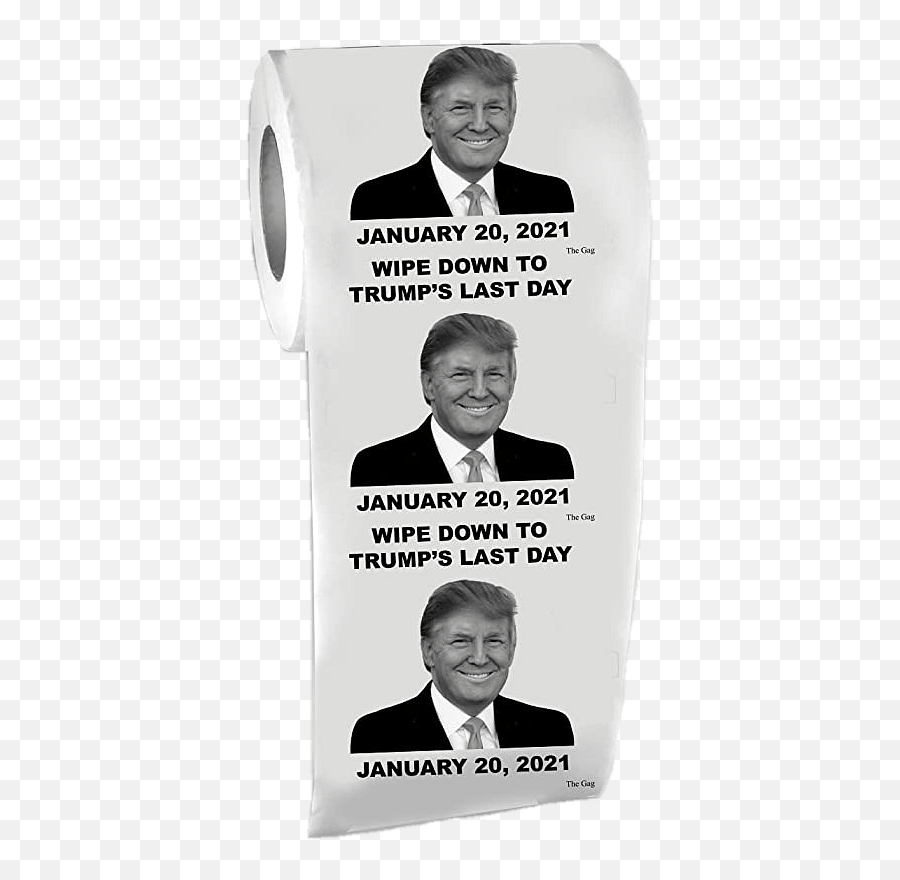 Trump Toilet Paper Wipe Down Transparent Png - Stickpng Emoji,Toliet Paper Clipart