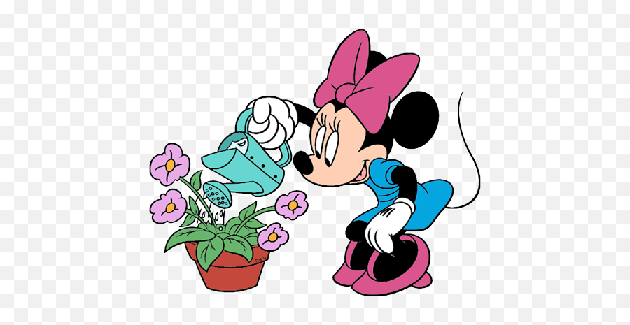 Minnie Mouse Clip Art 5 Emoji,Water Plants Clipart