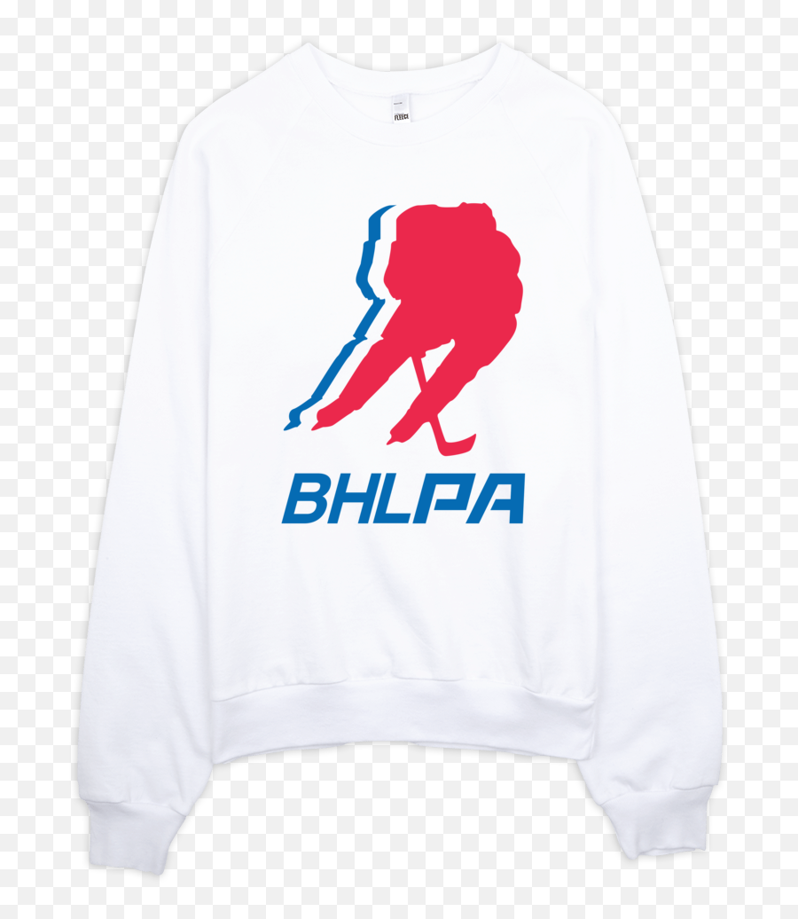 Bhlpa Logo Crewneck Sweatshirt White Emoji,American Apparel Logo