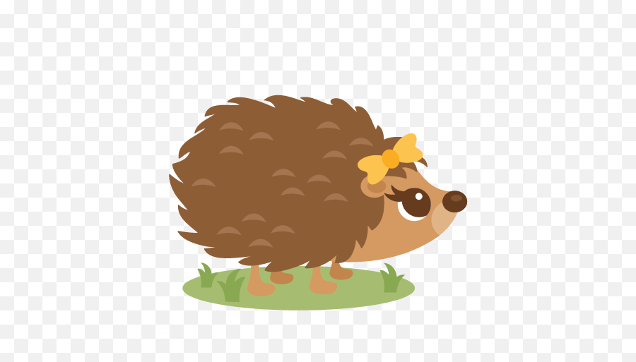 Free Cute Hedgehog Cliparts Download - Hedgehog Woodland Animal Clipart Emoji,Hedgehog Clipart