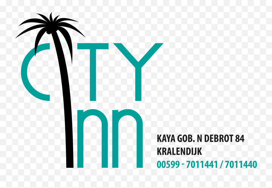 Logo City Inn Budget Studiou0027s U0026 Apartments - Palm Tree Clip Language Emoji,Palm Tree Logo