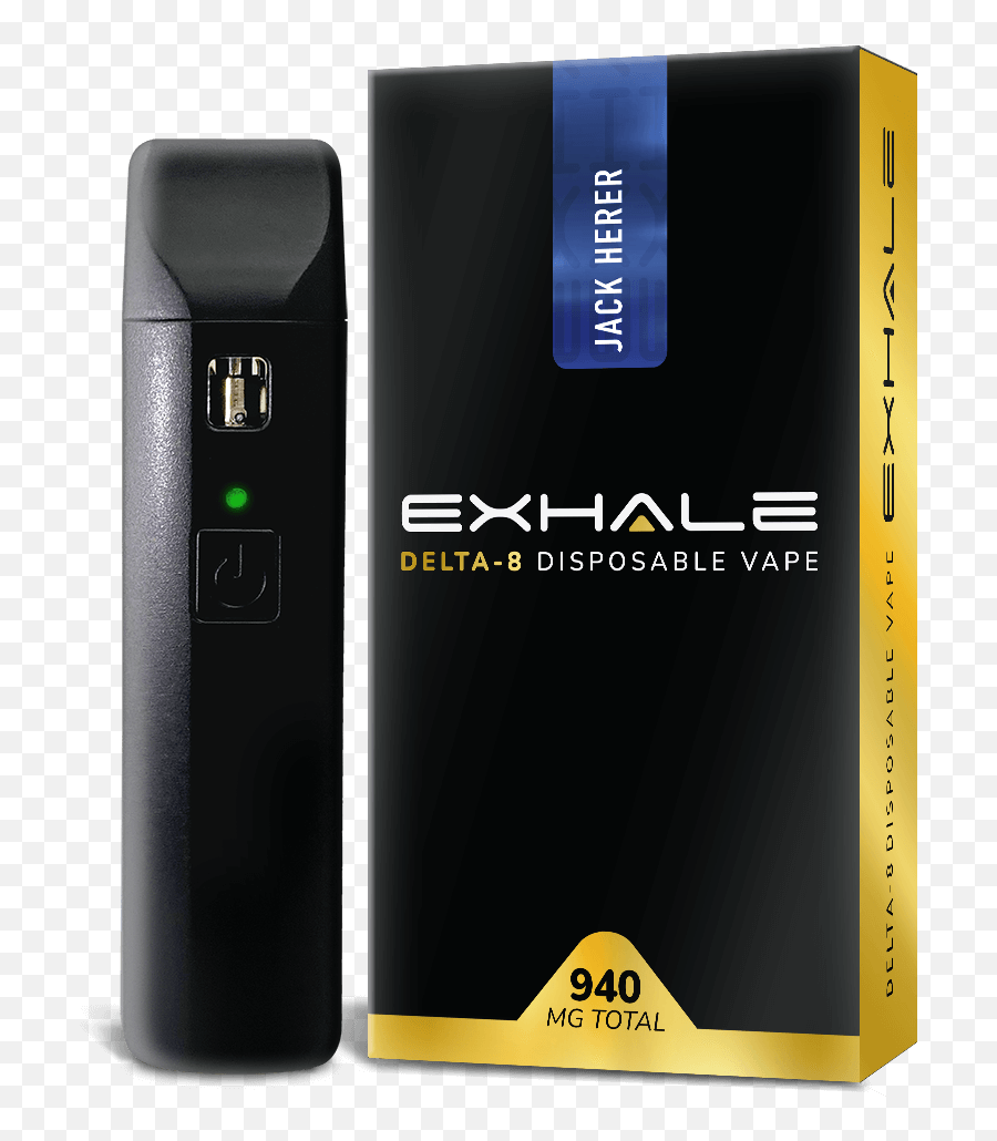 Delta 8 Disposable Vape Pen - Jack Herer Exhale Wellness Emoji,Vape Transparent Background