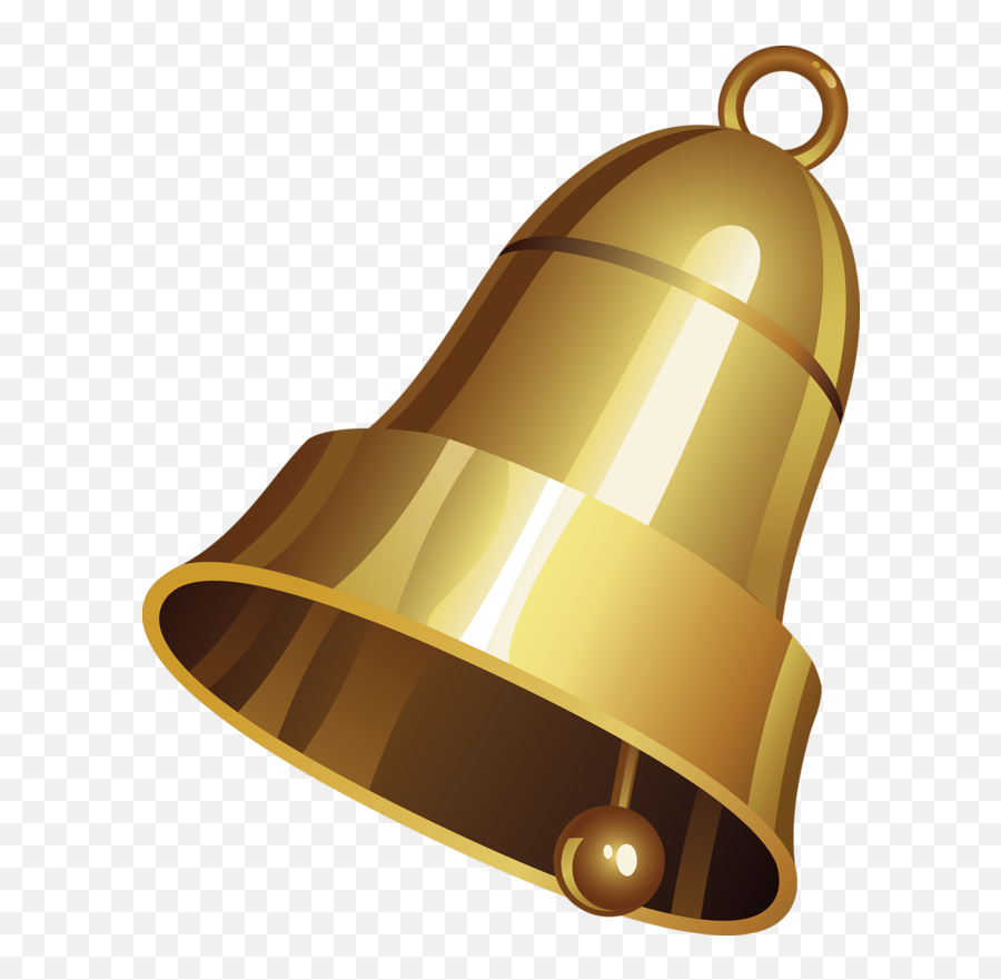 Bell Clip Art - Golden Bell Clip Art Emoji,Bell Clipart