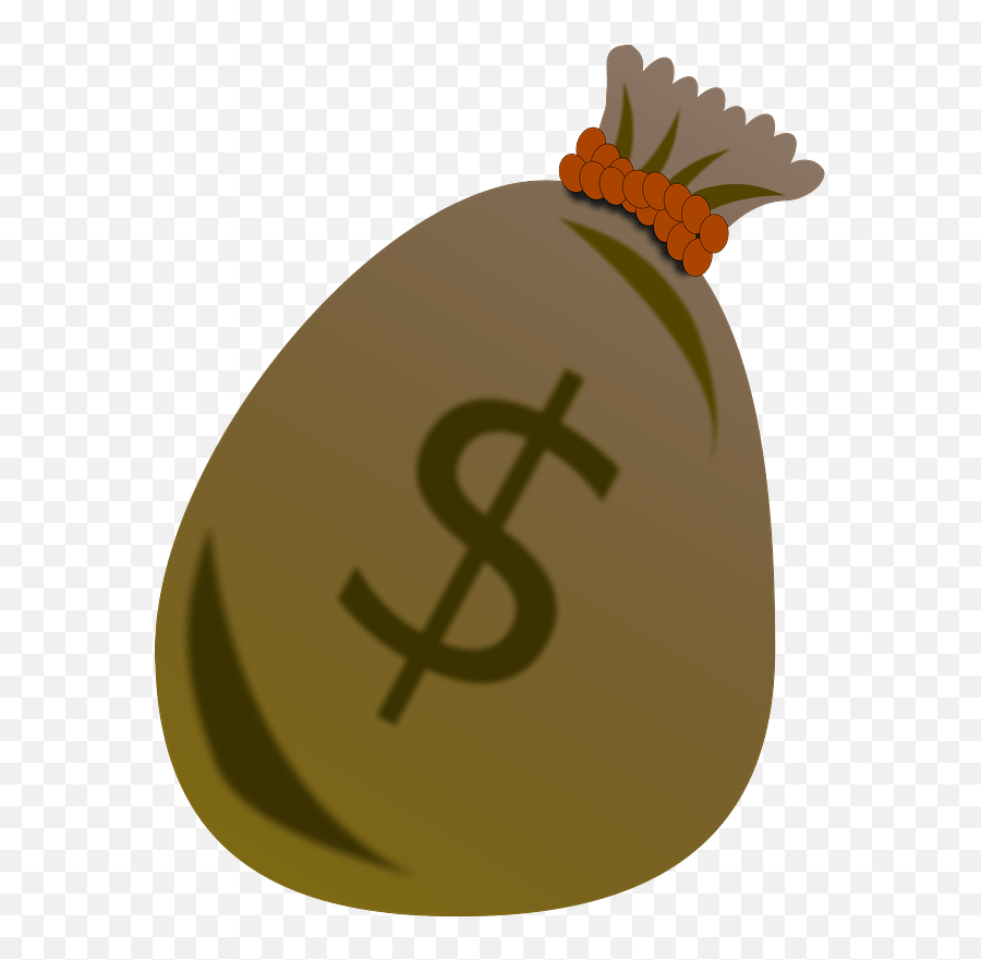 Money Bag Clipart - Income Symbol Clip Art Emoji,Money Bag Clipart