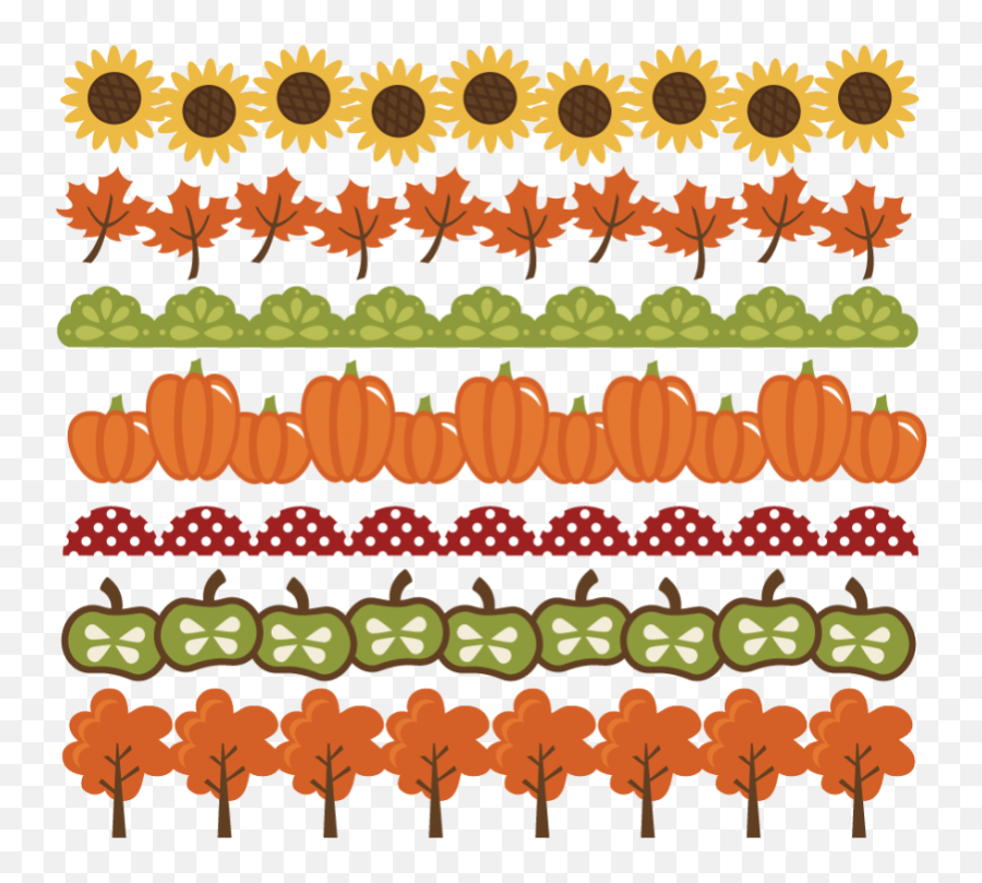 Free Fall Border Cliparts Download Free Clip Art Free Clip - Pumpkin Fall Border Clipart Emoji,Thanksgiving Border Clipart
