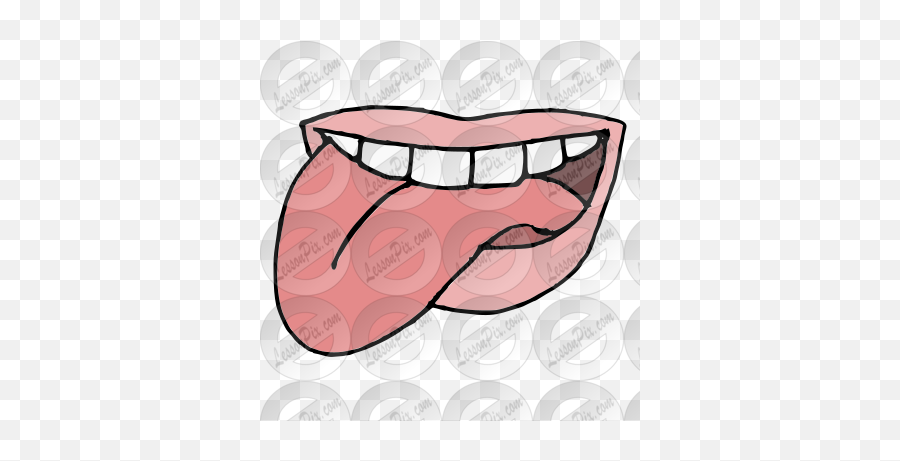 Tongue On Side Picture For Classroom - Girly Emoji,Tongue Clipart