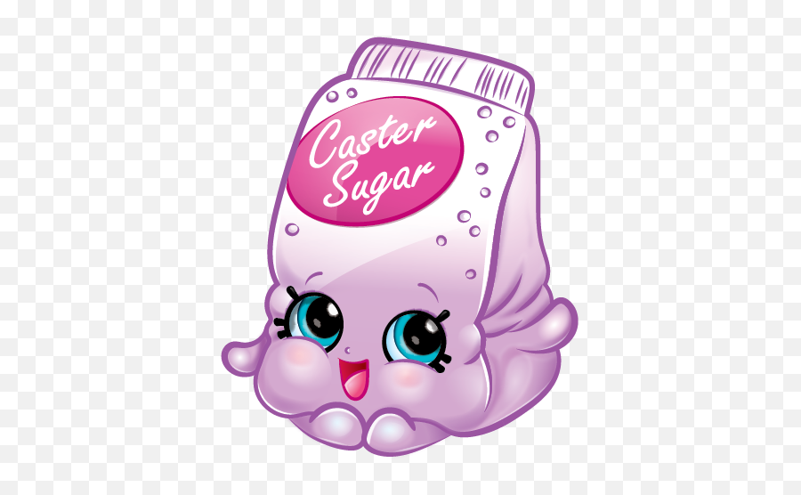 Cassie Caster Sugar Art Shopkins Picture - Shopkins Caster Sugar Emoji,Sugar Clipart