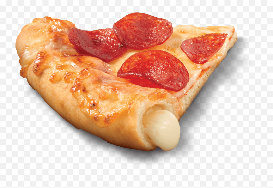Download Delizzio Stuffed Crust Pizza Slice Image - Stuffed Crust Pizza Png Emoji,Pizza Slice Png