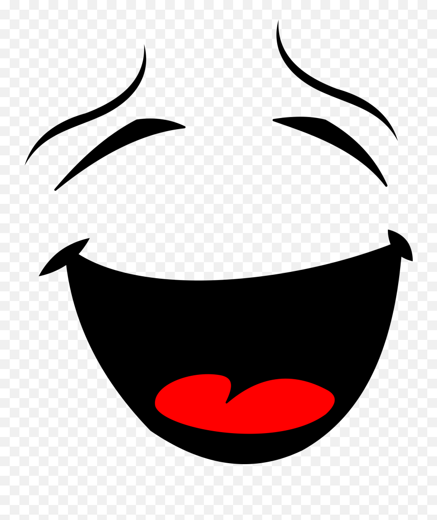 Laughing Smiley Face Silhouette - Laughing Smiley Face Laughing Face Png Emoji,Smiley Face Png