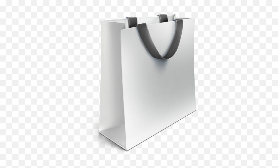 Shopping Bag Png Image - Plain White Shopping Bag Png Emoji,Shopping Bag Png