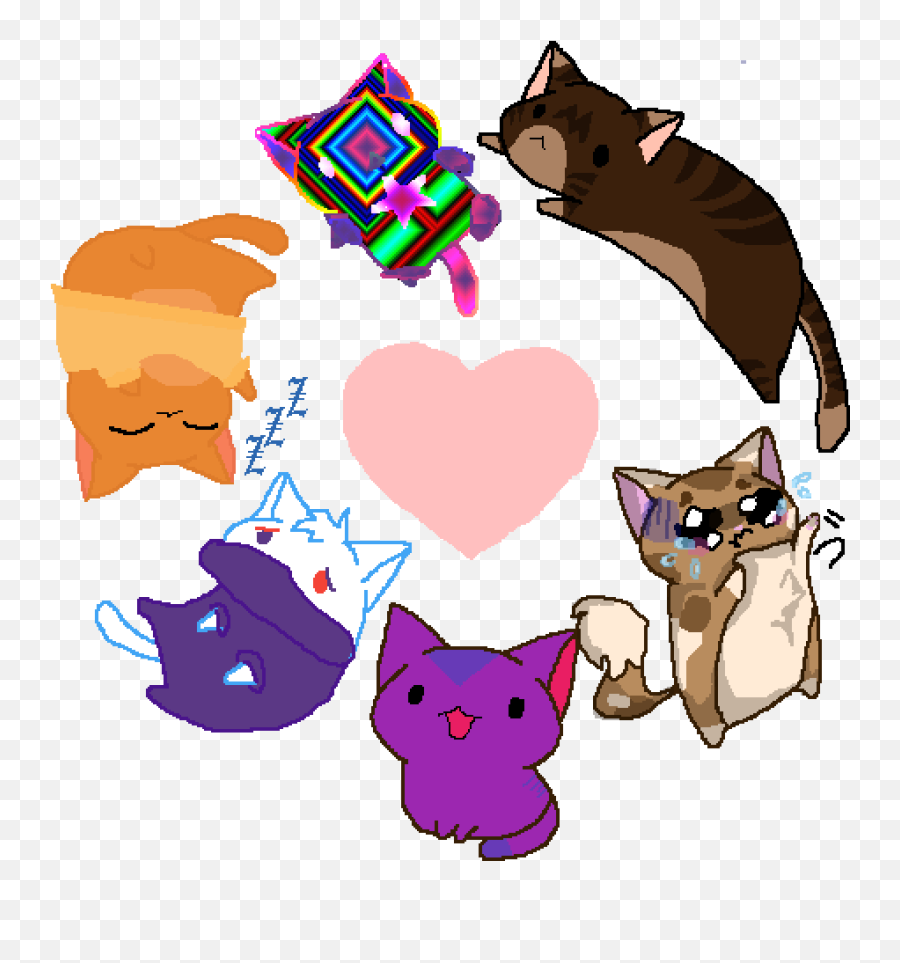 Cute Cats - Cat Clipart Full Size Clipart 3175718 Soft Emoji,Cat Clipart