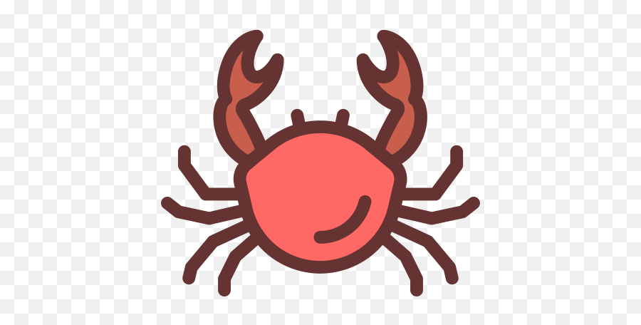 Horsehair Crab - Free Icon Library Transparent Background Crab Icon Emoji,Crab Transparent Background